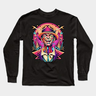 Frank Sinatra / Possessed by Demon Long Sleeve T-Shirt